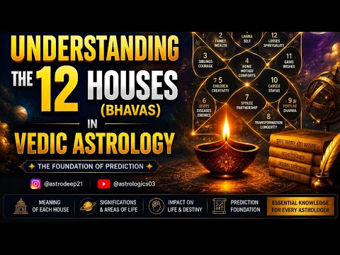 Master the 12 Houses of Vedic Astrology | Foundation Class